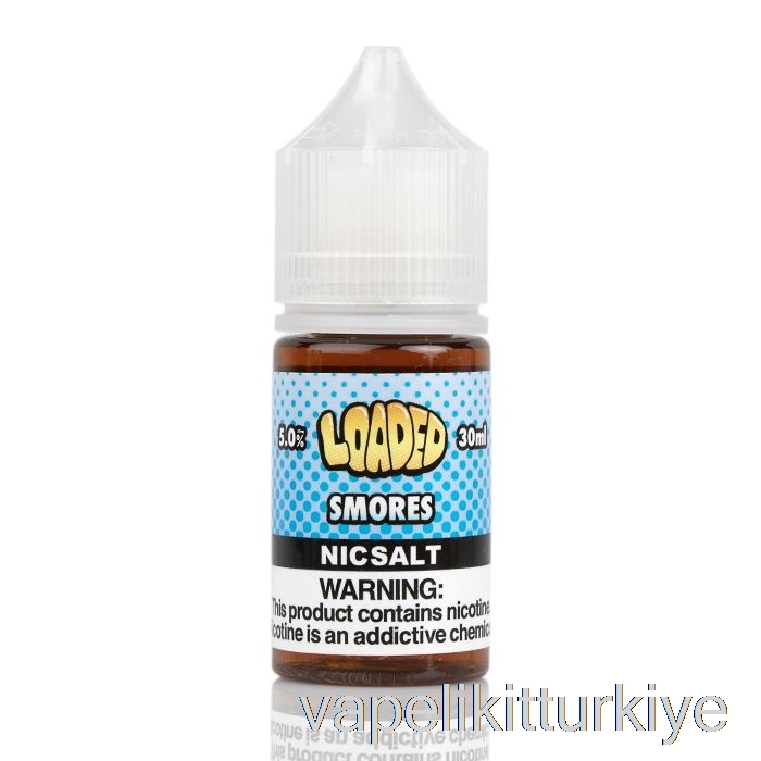 Vape Elektronik Sigara Smores - Yüklü Tuzlar - Acımasız Buharlar - 30ml 50mg